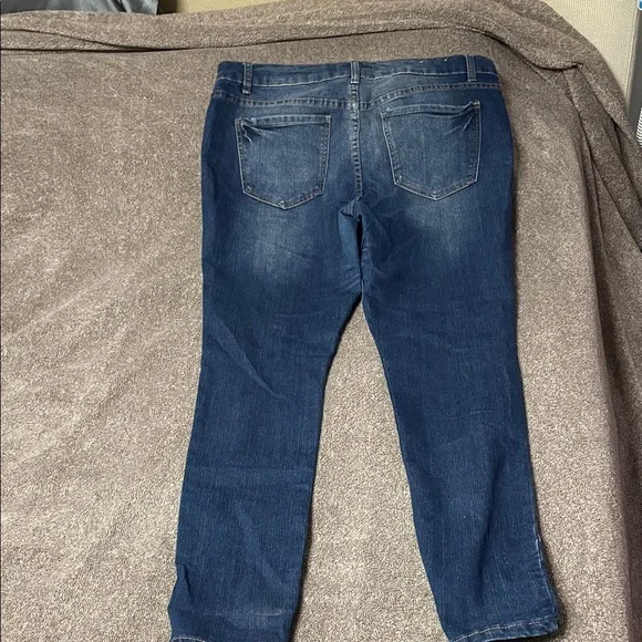 Low Rise Blue Jeans - Picture 3 of 3